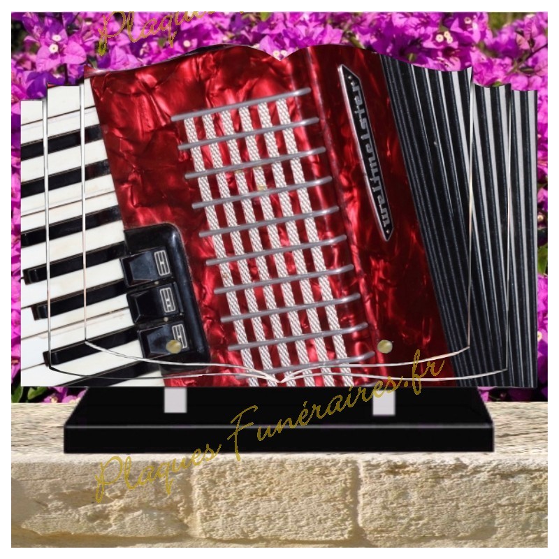 PLAQUE FUNÉRAIRE LIVRE PLEXI ACCORDEON W00814 PLAQUE FUNÉRAIRE LIVRE PLEXI ACCORDEON W00814